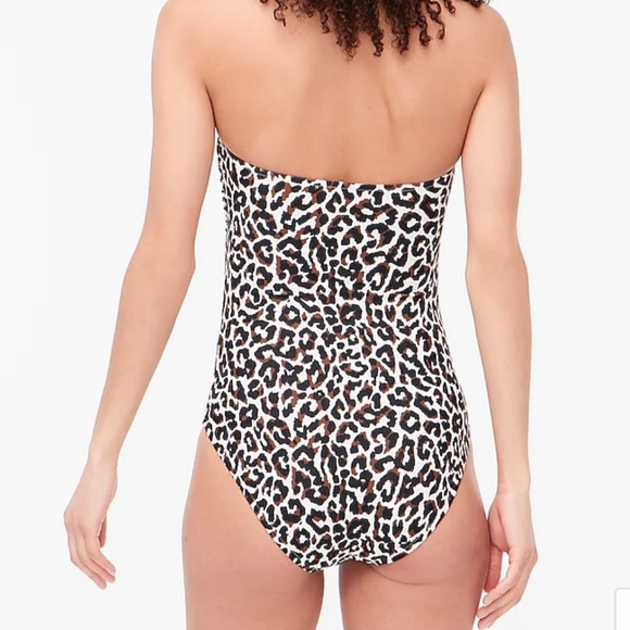 J. Crew Leopard one-piece swimsuit - Picture 3 of 6